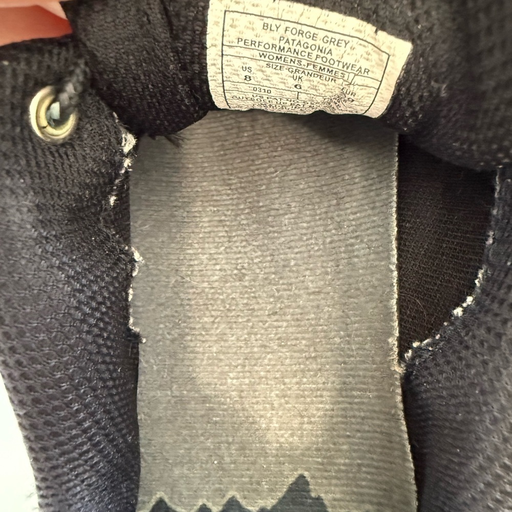 Patagonia Suede Trail Shoes in Gray and Black - Picture 8 of 14